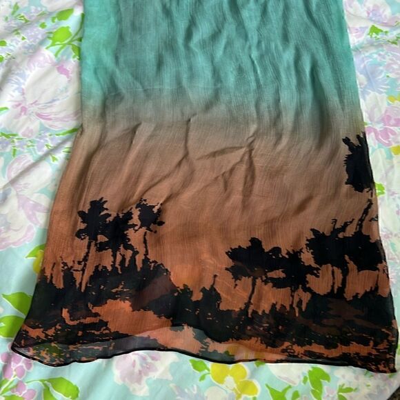 DVF Diane Von Furstenberg Cordie Silk Chiffon Mini Dress Lined - 2 - Picture 2 of 12